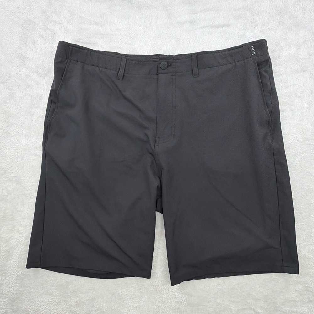 Veece Shorts Mens 40 Black Tech‎ Performance Chino Hybrid Outdoor Golf Athletic